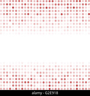 Halftone Patterns. Pink Dotted Background Stock Photo