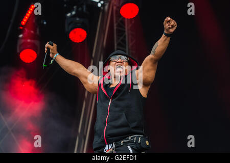 Southampton, Hampshire, UK. 29th May, 2016. Common People festival in Southampton stormed into life with two days of music. Public Enemy, Primal Scream and Ghostpoet were among the highlights before the city's own Craig David capped off the night. Credit:  uknip/Alamy Live News Stock Photo