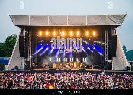 Southampton, Hampshire, UK. 29th May, 2016. Common People festival in Southampton stormed into life with two days of music. Public Enemy, Primal Scream and Ghostpoet were among the highlights before the city's own Craig David capped off the night. Credit:  uknip/Alamy Live News Stock Photo