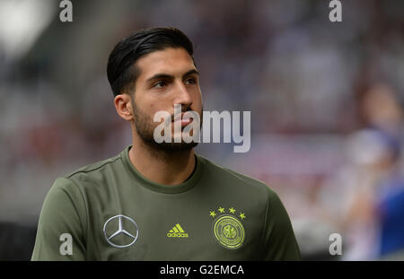 Augsburg, Germany. 29th May, 2016. Germany's Emre Can at the international soccer match between German and Slovakia in the WWK Arena in Augsburg, Germany, 29 May 2016. Photo: ANDREAS GEBERT/dpa/Alamy Live News Stock Photo