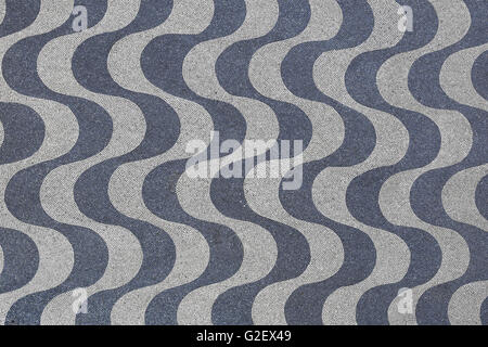 Pavement in Lisbon Stock Photo