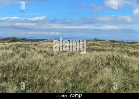 Machrihanish beach, Argyll, on the west coast of Scotland. Stock Photo