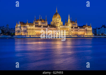 The Hungarian Parliament in Budapest Stock Photo