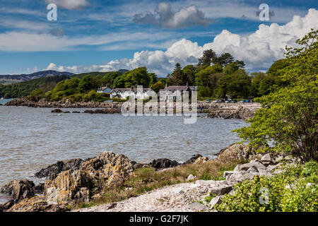 Rockcliffe, on the shores of Rough Firth, Dumfries & Galloway, Scotland Stock Photo