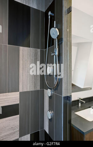 Bathroom Shower Fixtures Stock Photo