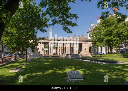 The Memorial garden at Southport in Mesreyide North West England Stock Photo