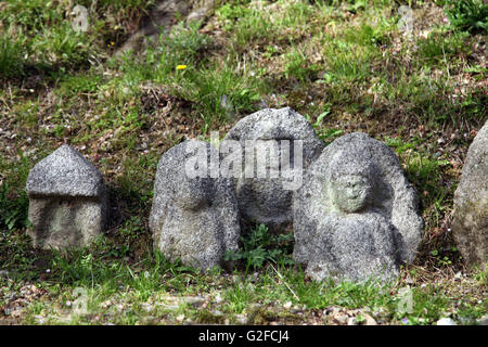Ksitigarbha is a bodhisattva primarily revered in East Asian Buddhism Stock Photo