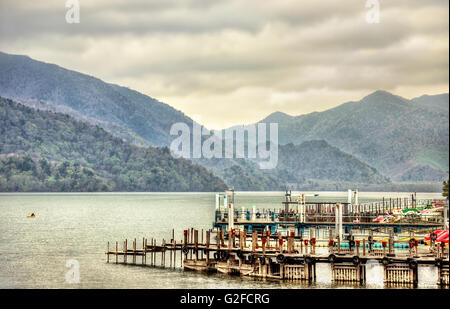 Lake Chuzenji in Nikko National Park Stock Photo