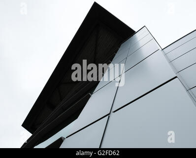 Modern technology centre, seen from multiple angles. Images taken soo after construction. Stock Photo