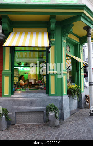 Crème de la Crème, ice cream parlour in Antwerp, Belgium Stock Photo