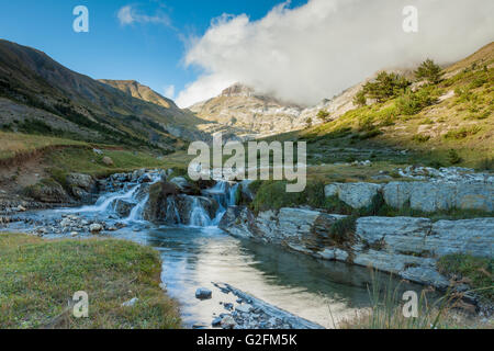 Aisa valley in the Pyrenees mountains, Huesca, Aragón, Spain. Stock Photo