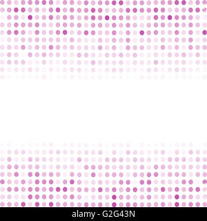 Halftone Patterns. Pink Dotted Background Stock Photo