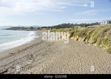 Moonstone Beach in the town of Cambria, California Stock Photo - Alamy