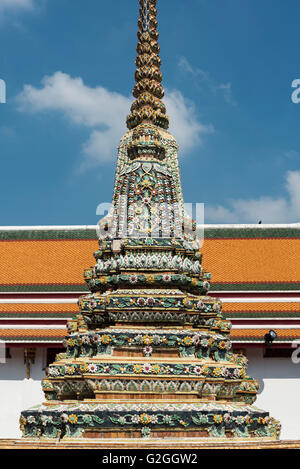 Phra Chedi Rai stupas at Wat Pho (Wat Po) Temple, Bangkok, Thailand Stock Photo