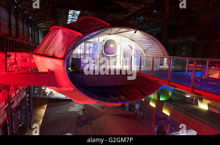 Entrance to The Air Pavilion, Magna Science Adventure Centre, Rotherham, South Yorkshire, England, UK. Stock Photo