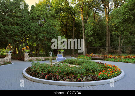 English Gardens. Assiniboine Park Winnipeg Manitoba Canada Stock Photo