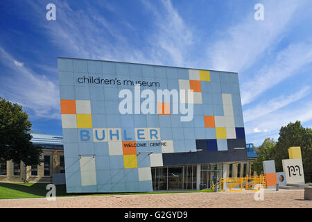Children's Museum at The Forks. Buhler Welcome Centre Winnipeg Manitoba Canada Stock Photo