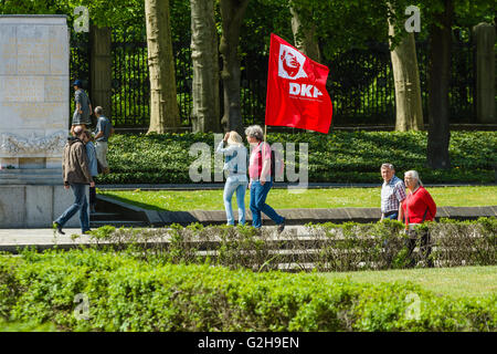 Victory Day in Treptower Park. Berlin, Germany Stock Photo