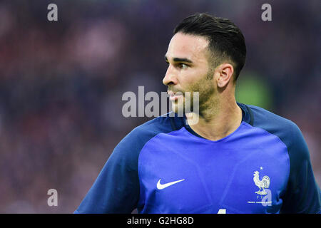 Nantes, France. 30th May, 2016. International football friendly. France versus Cameroon. Adil Rami (France) Credit:  Action Plus Sports/Alamy Live News Stock Photo