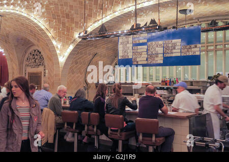 Oyster Bar Restaurant, Grand Central Terminal, NYC Stock Photo