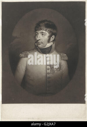 Portrait of Louis Napoleon Bonaparte (known as Lodewijk Napoleon), King of Holland, Charles Howard Hodges, 1806 - 1810 Stock Photo