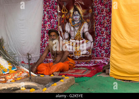 mela naga kumbh ujjain akhara sadhu inside old alamy similar