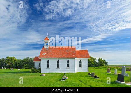 St. Columba Anglican Church Eyebrow Saskatchewan Canada Stock Photo - Alamy