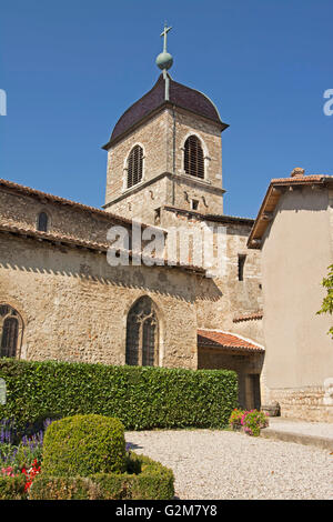Church of Perouges labelled les Plus beaux Villages de France, Ain ...