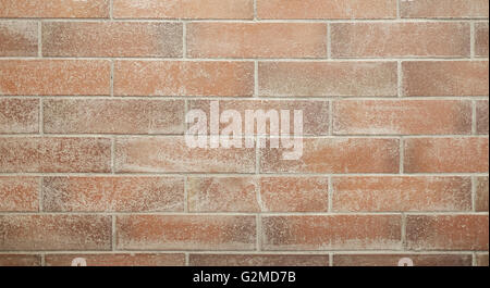 Red brick wall, seamless blocks pattern, texture background or wallpaper use Stock Photo