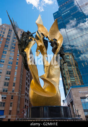 National Katyn memorial Baltimore Maryland Stock Photo