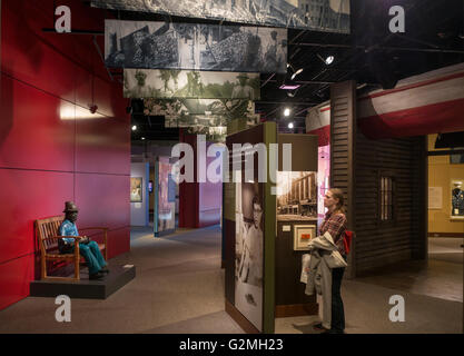 Reginald F Lewis museum of Maryland African American History and culture Stock Photo