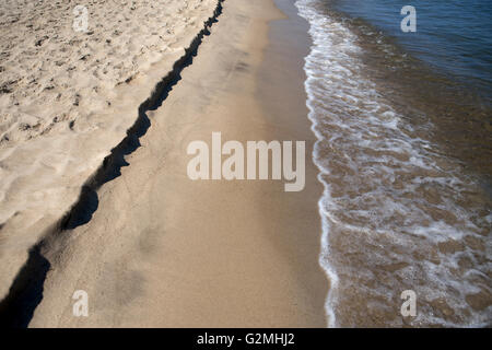 Sea and beach landscape, natural and realistic photography Stock Photo ...