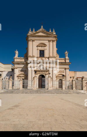 Santa Maria Maggiore church, Ispica, Ragusa, Sicily, Italy Stock Photo