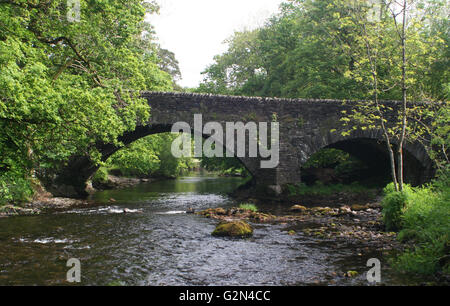 The Bridge over the River Brathay at Clappersgate Stock Photo