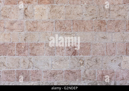 house wall made of natural stone Stock Photo