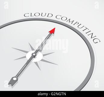CLOUD COMPUTING Stock Vector