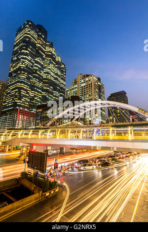 Bangkok downtown skylines Stock Photo - Alamy