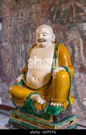 Statue of Budai Laughing Buddha, British Museum, London, England, UK ...