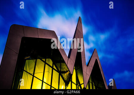 Riverside Museum Glasgow Scotland Transport Museum Stock Photo