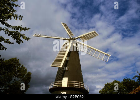 Dobson's Mill at Burgh le Marsh. Lincolnshire. England. UK. Europe Stock Photo