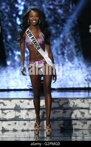 Las Vegas, NV, USA. 1st June, 2016. 01 June 2016 - Las Vegas, Nevada - Miss New Mexico, Naomie Germain. 2016 Miss USA Pageant Preliminary Competition at the T-Mobile Arena. Photo Credit: MJT/AdMedia Credit:  Mjt/AdMedia/ZUMA Wire/Alamy Live News Stock Photo