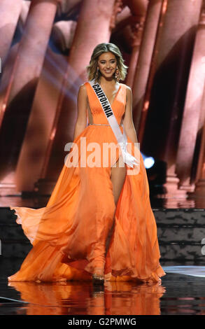 Las Vegas, NV, USA. 1st June, 2016. 01 June 2016 - Las Vegas, Nevada - Miss California, Nadia Grace Mejia. 2016 Miss USA Pageant Preliminary Competition at the T-Mobile Arena. Photo Credit: MJT/AdMedia Credit:  Mjt/AdMedia/ZUMA Wire/Alamy Live News Stock Photo