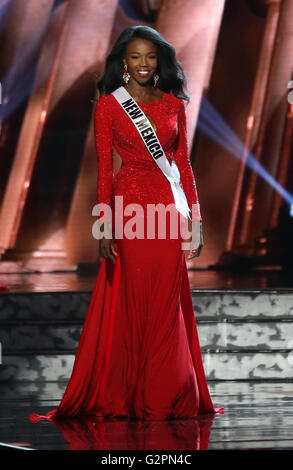 Las Vegas, NV, USA. 1st June, 2016. 01 June 2016 - Las Vegas, Nevada - Miss New Mexico, Naomie Germain. 2016 Miss USA Pageant Preliminary Competition at the T-Mobile Arena. Photo Credit: MJT/AdMedia Credit:  Mjt/AdMedia/ZUMA Wire/Alamy Live News Stock Photo