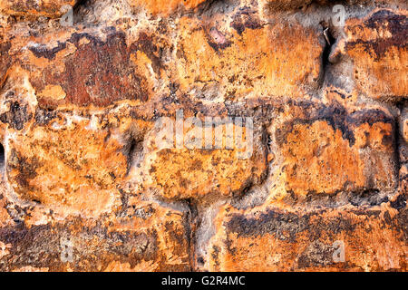 Background from red old brick Stock Photo