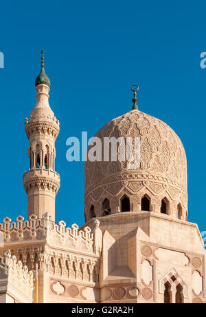 El-Mursi Abul-Abbas or Abu al-Abbas Mosque, Anfoushi, Alexandria, Egypt Stock Photo