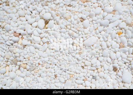Background texture of marble pebbles. Stock Photo