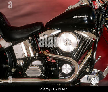 Harley Davidson in black