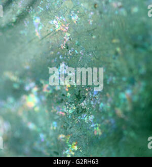 macro image surface of antique glass Stock Photo