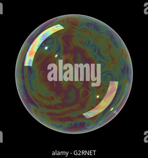 Realistic soap bubble Stock Photo - Alamy