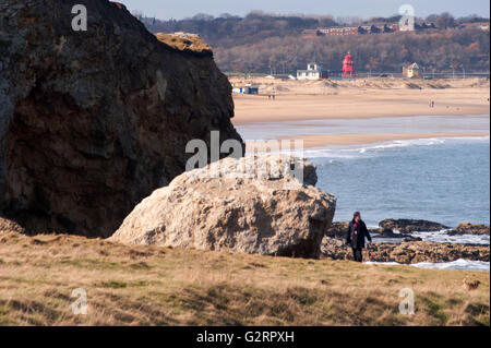 The Leas, South Shields Stock Photo